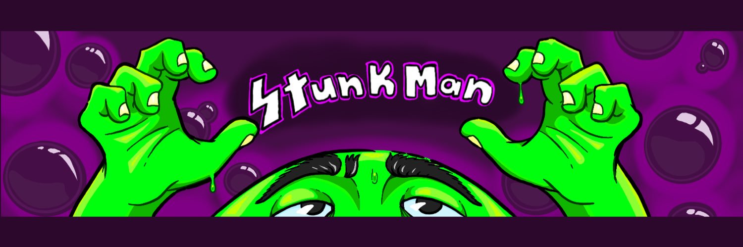 Stunk Man banner