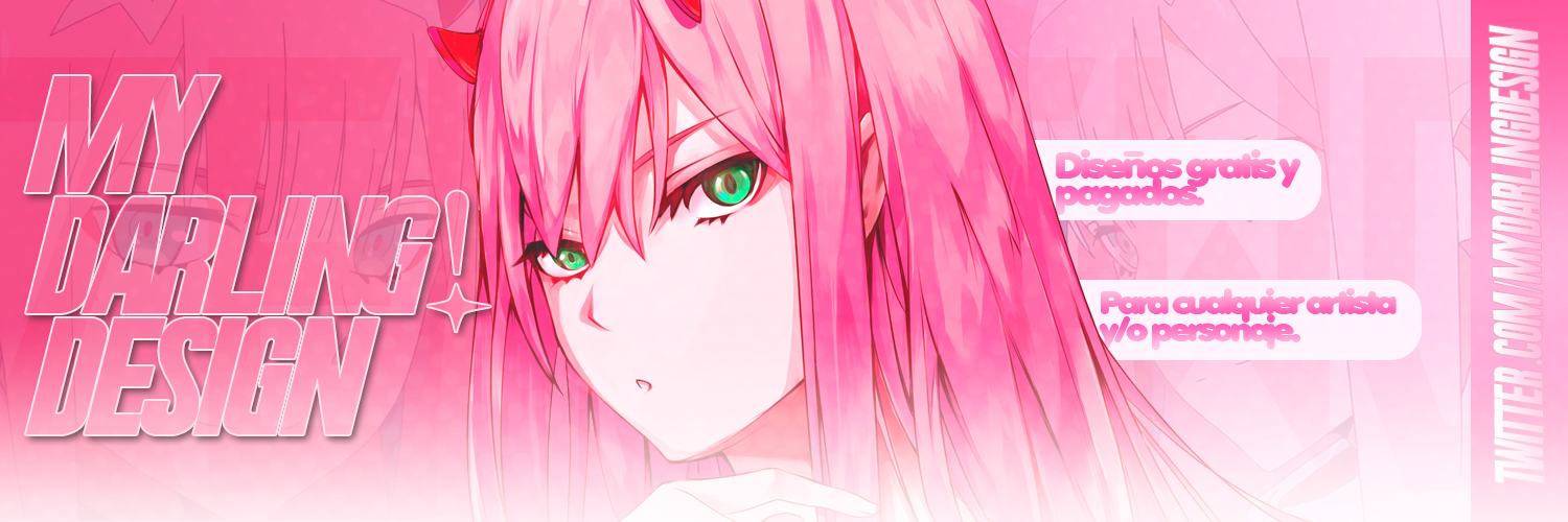 My Darling! Design ⚡ banner