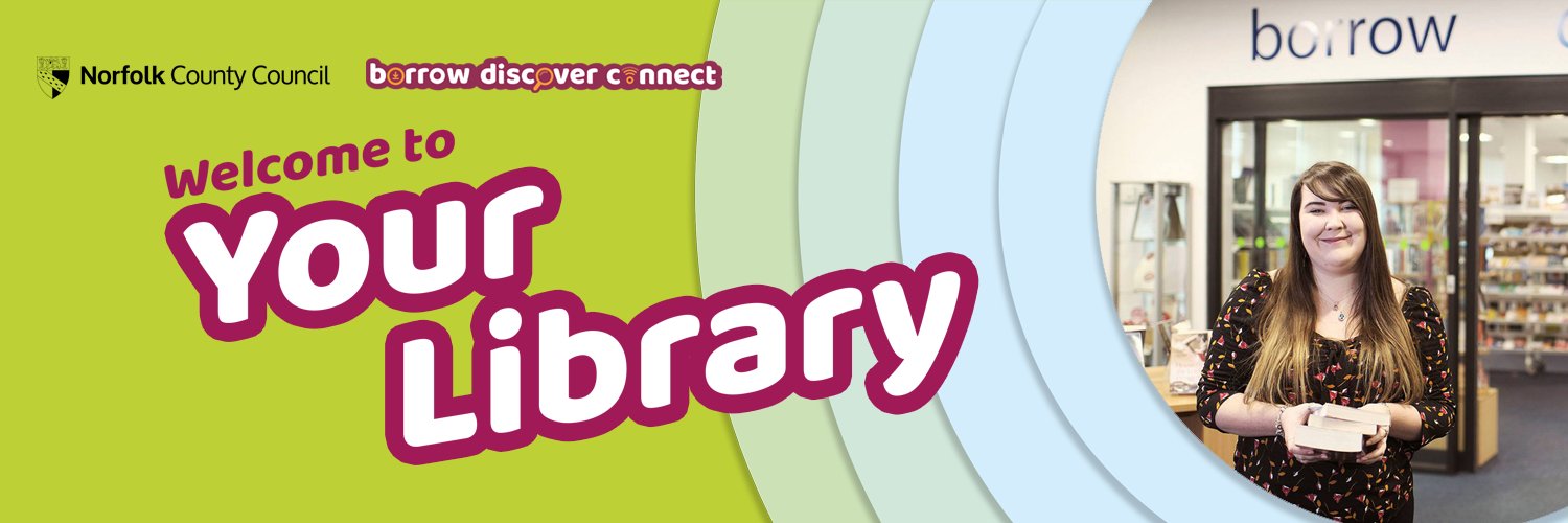 Norfolk & Norwich Millennium Library banner