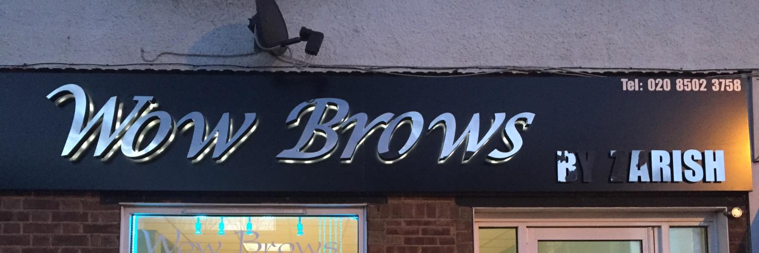 wowbrows by zarish banner