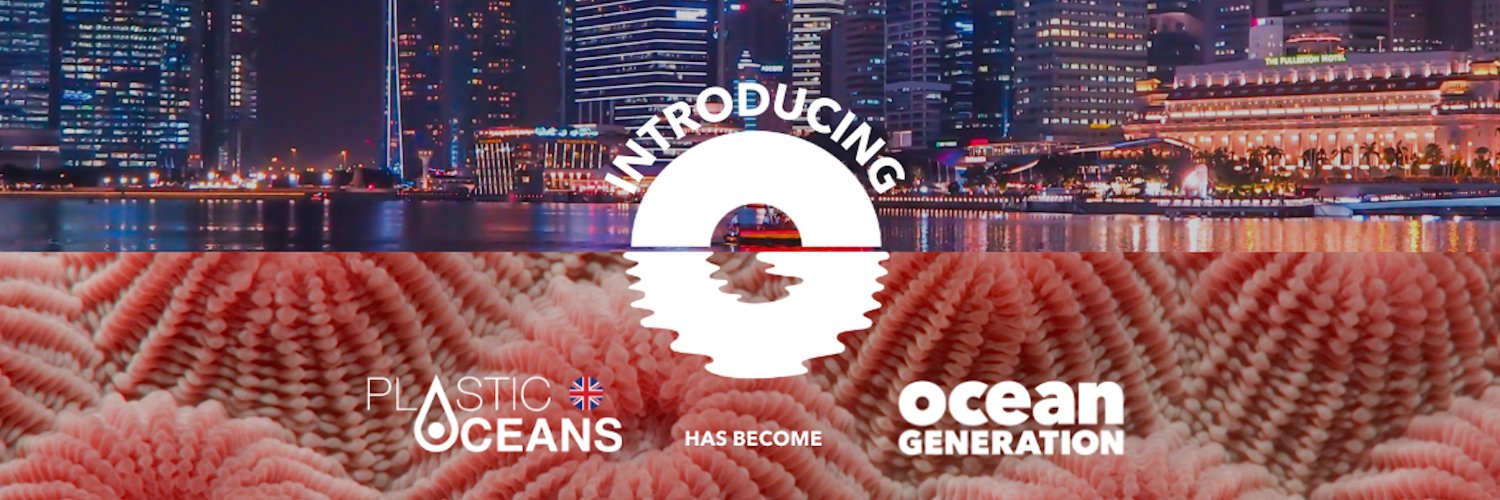 Plastic Oceans UK is now Ocean Generation banner