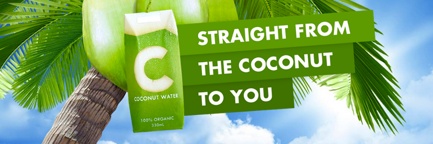 C Coconut Water banner