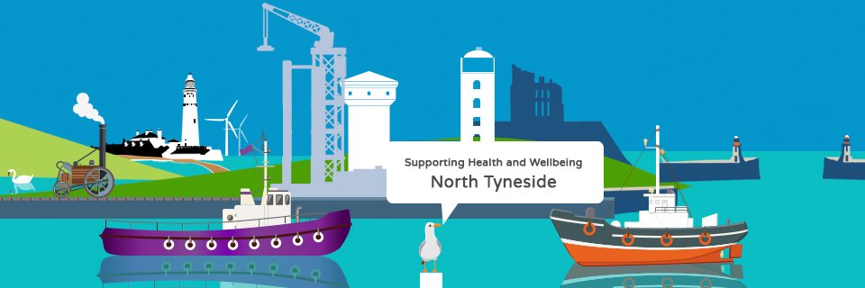Living Well North Tyneside banner