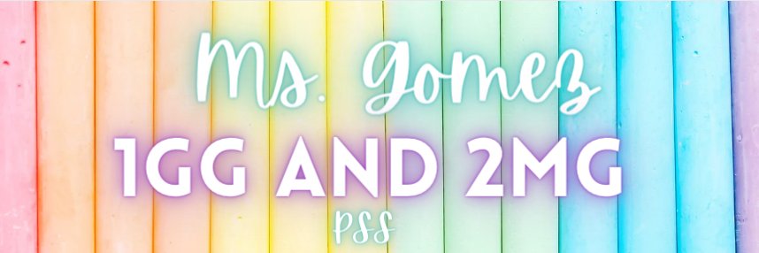 Ms. Gomez banner