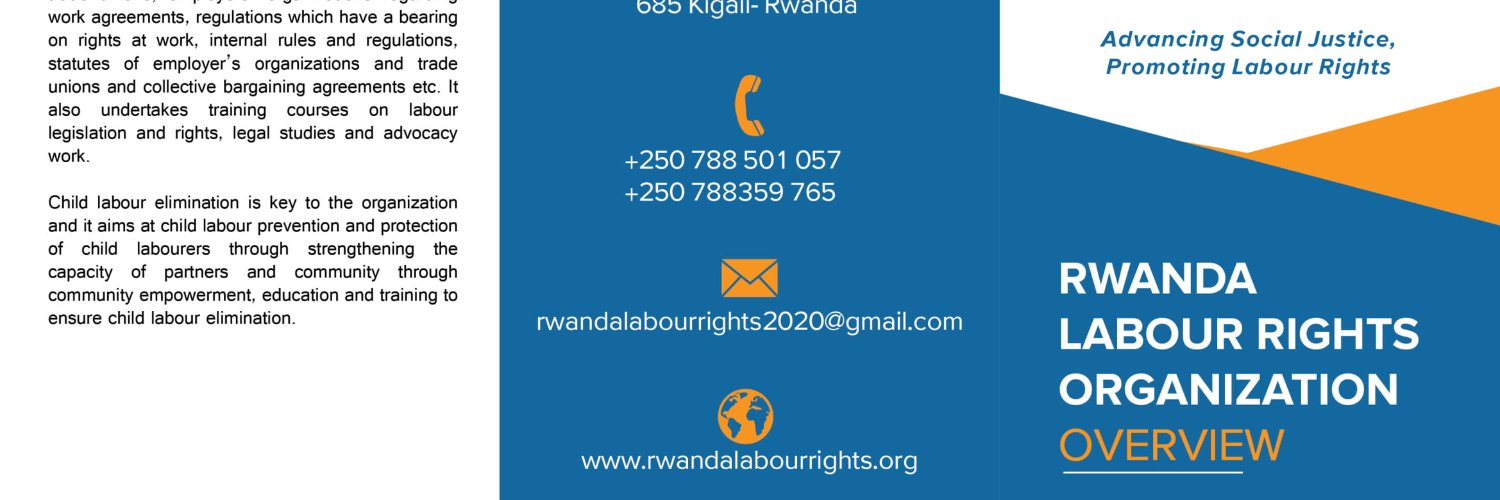 Rwanda Labour Rights Organization (RLRO) banner