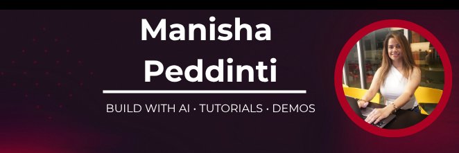 Manisha Peddinti banner