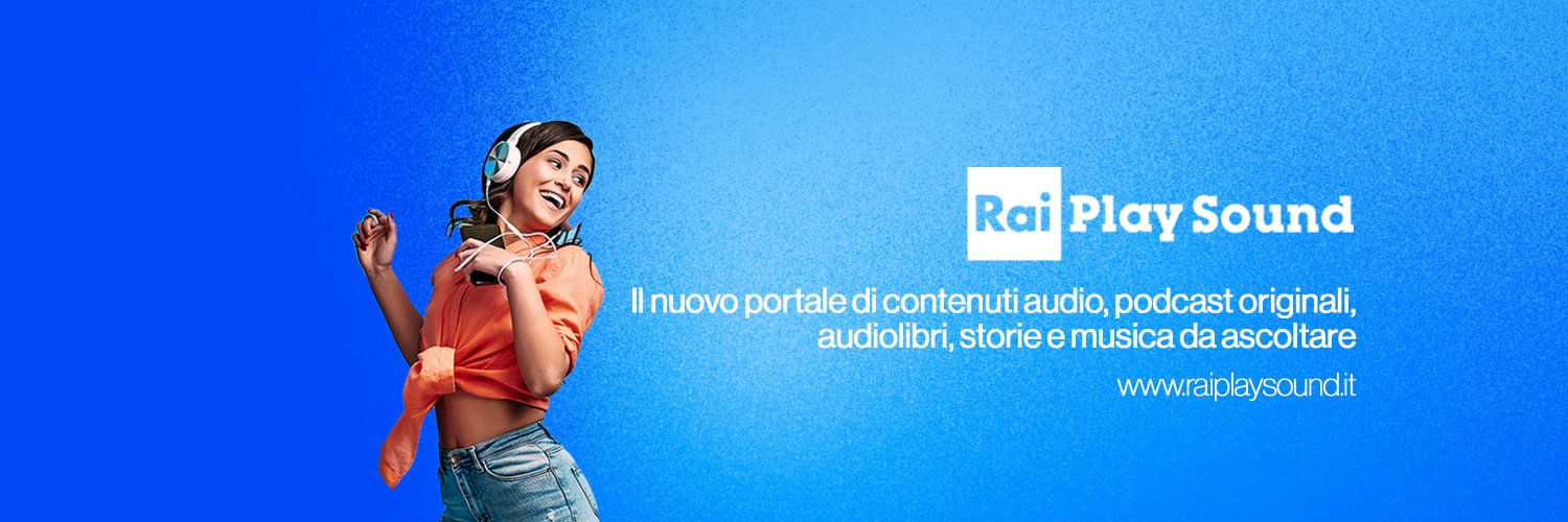 RaiPlay Sound banner