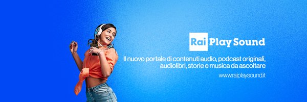 RaiPlay Sound Profile Banner