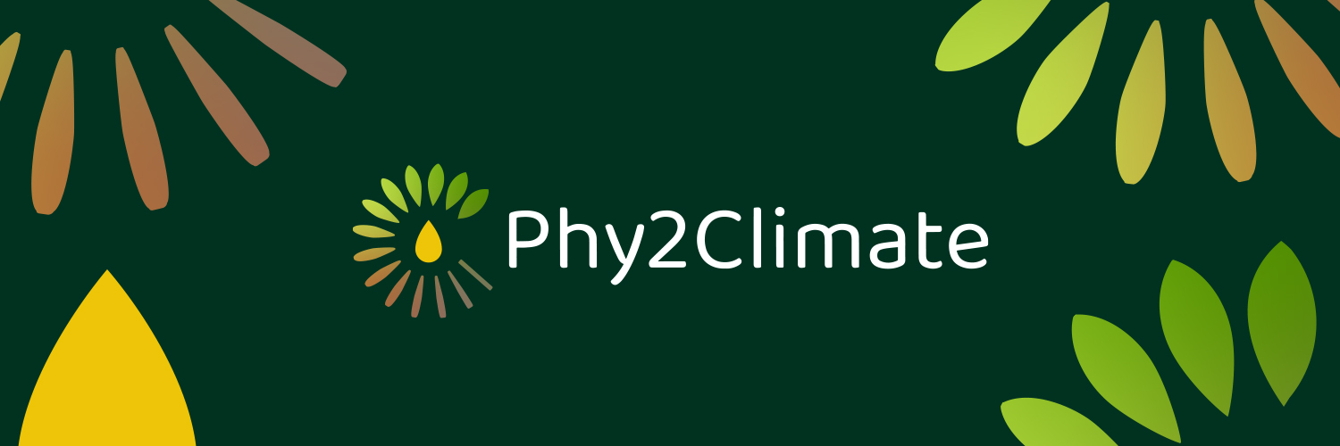 Phy2Climate Project banner