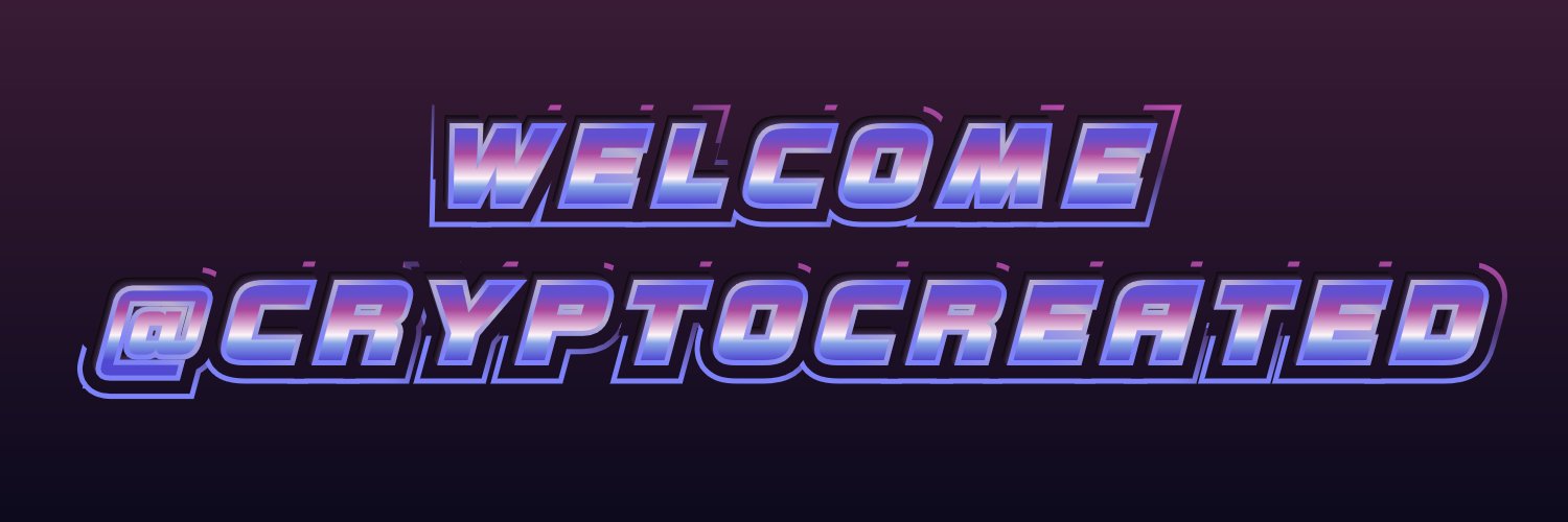 Cryptocreated banner