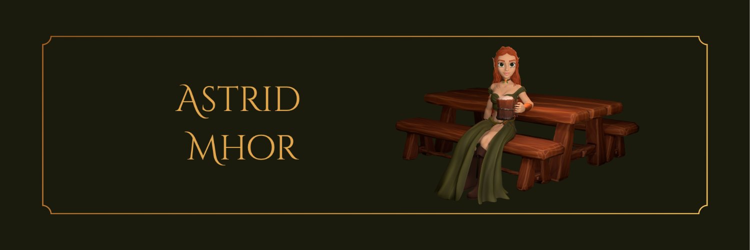 Astrid Mhor's banner