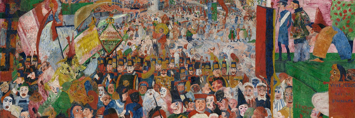 James Ensor's banner