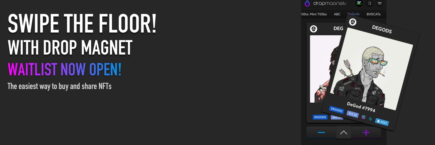 Drop Magnet 💧🧲 banner