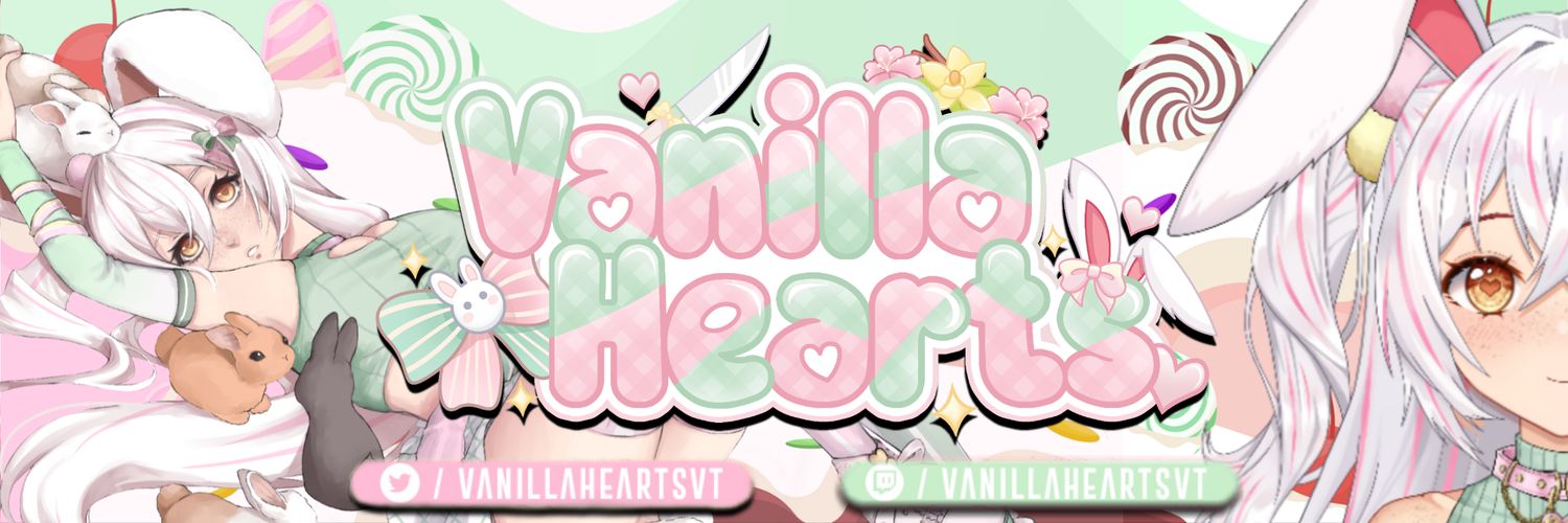🩷🐰Vanilla Hearts | Sleeping🐰🩷 banner