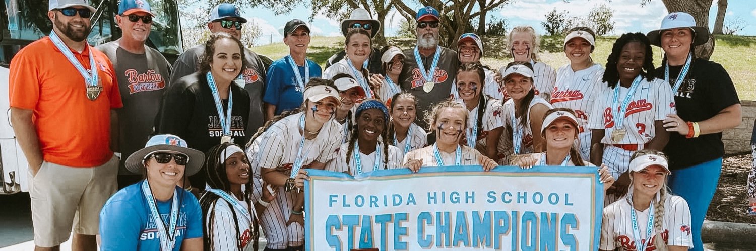Bartow High School Softball banner