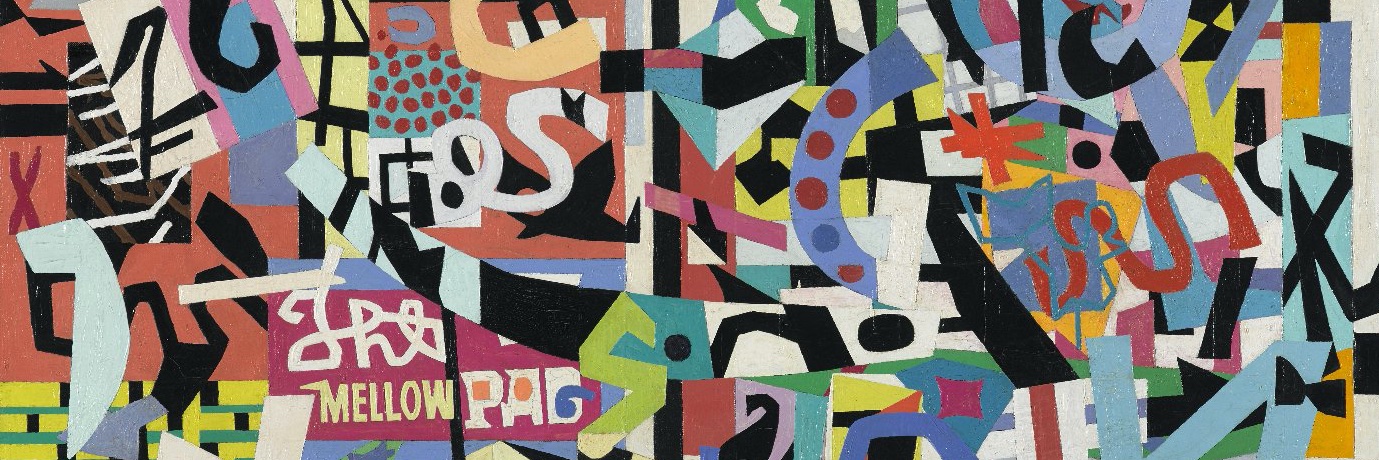 Stuart Davis's banner
