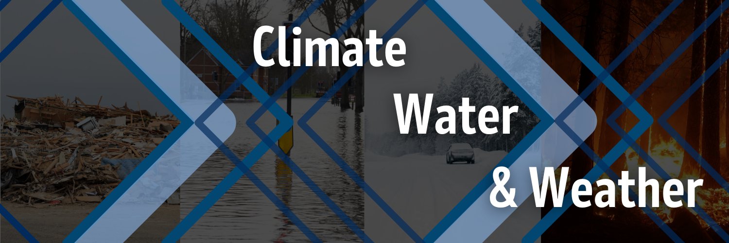 IAEM Climate, Water and Weather Caucus Profile Banner