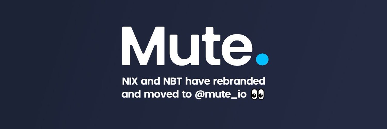 NIX Platform - Now Rebranded to Mute.io Profile Banner