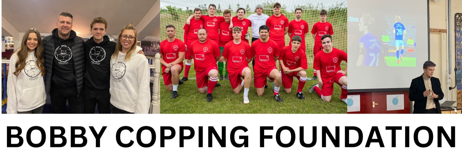 Bobby Copping Foundation banner