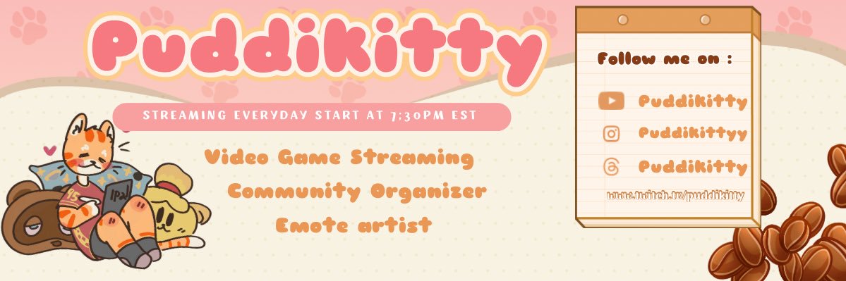 puddikitty's profile banner image