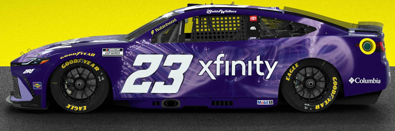 23XI Bubba fan banner
