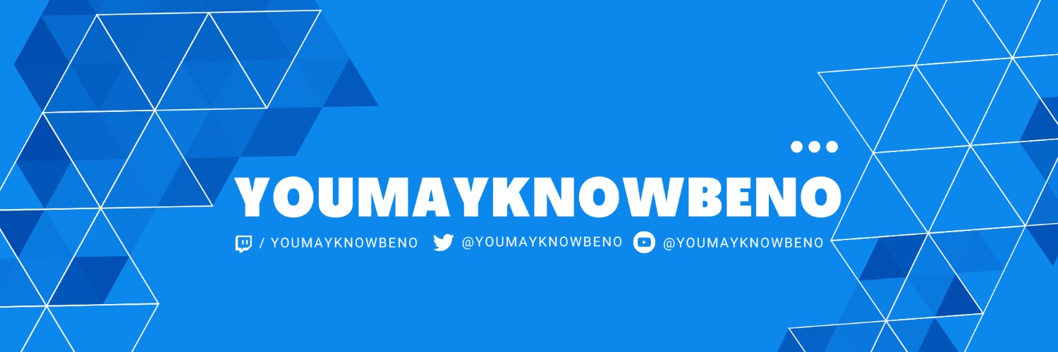 YouMayKnowBeno's profile banner image