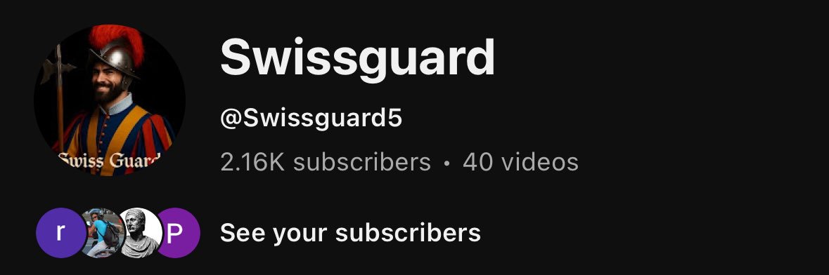 Swiss Guard🇻🇦✝️⚜️'s banner