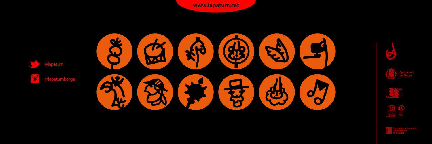 La Patum's banner