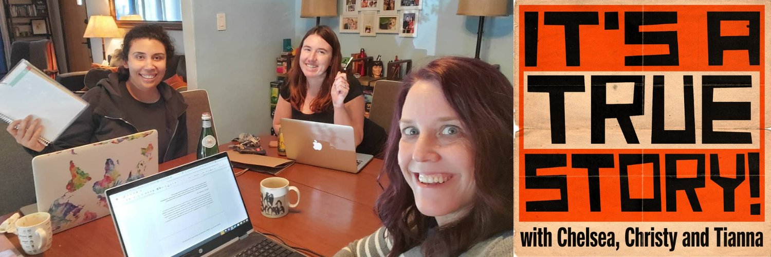 It's A True Story! Podcast banner