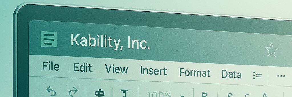 ֎ Kability, Inc. ⚡︎ banner