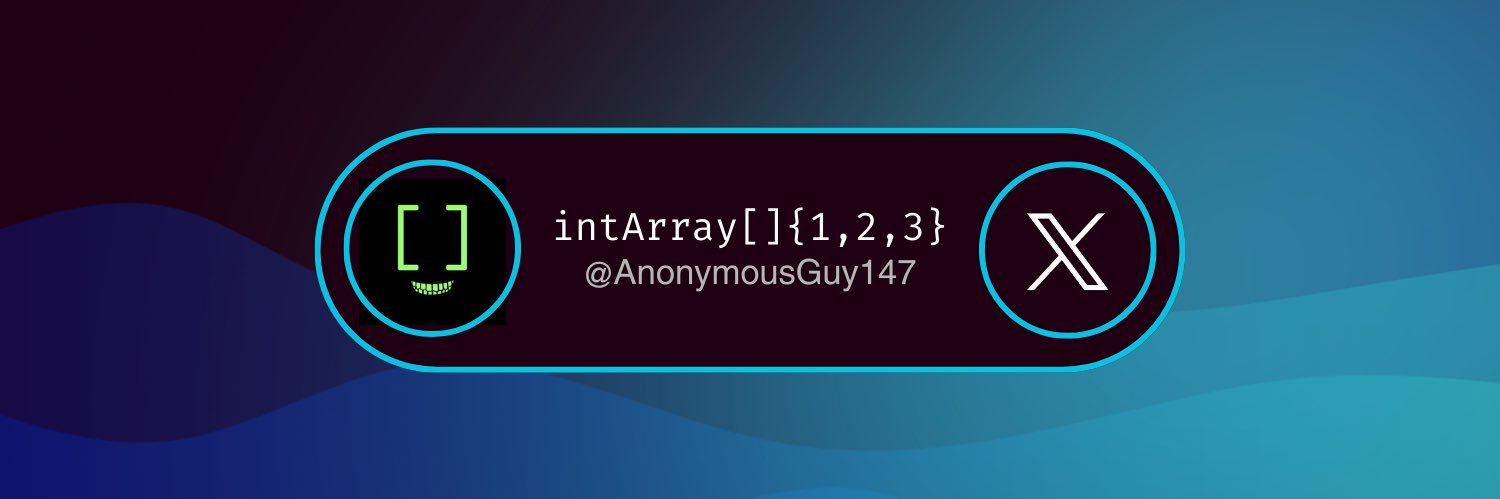 AnonymousGuy147's profile banner image