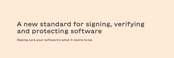 projectsigstore Profile Banner