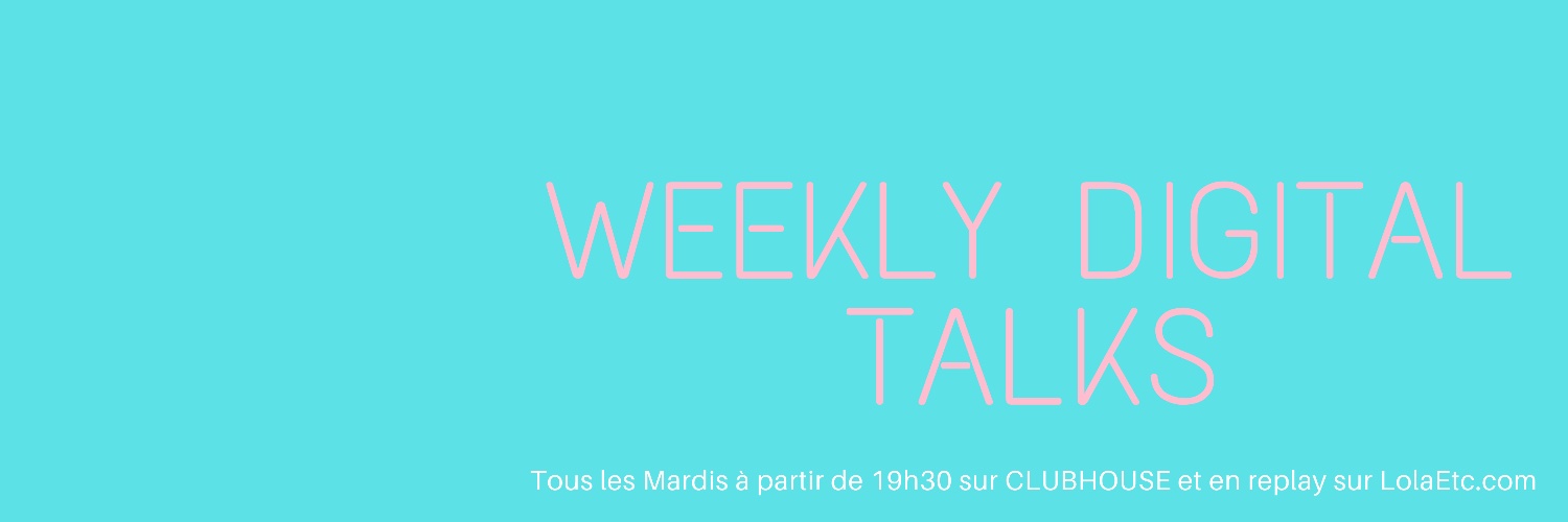 Weekly Digital Talks banner