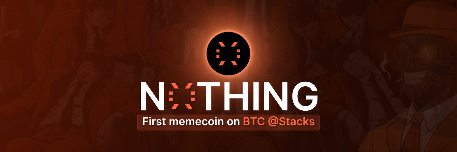 Nothing.btc banner