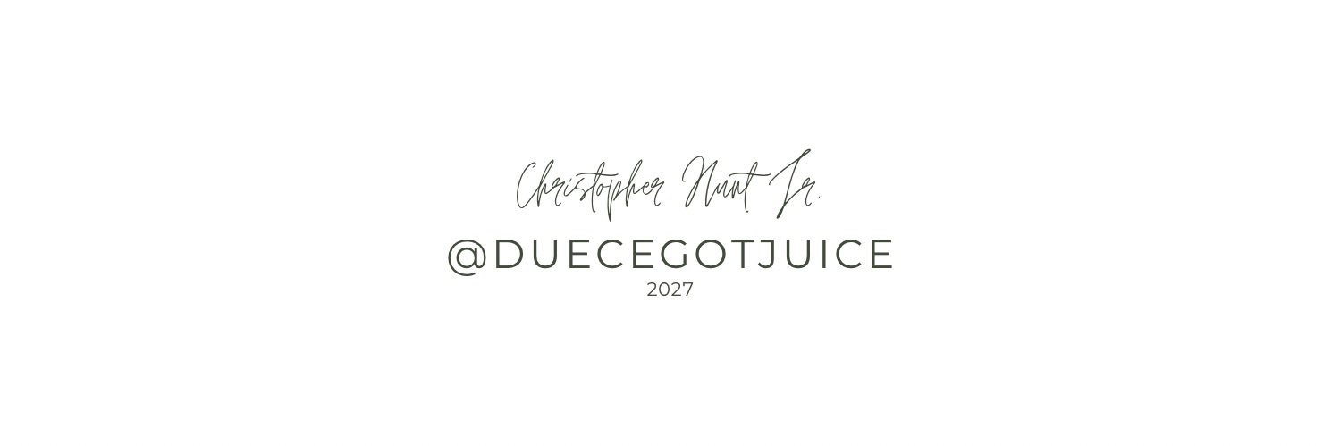 Christopher "Duece” Hunt Jr. banner