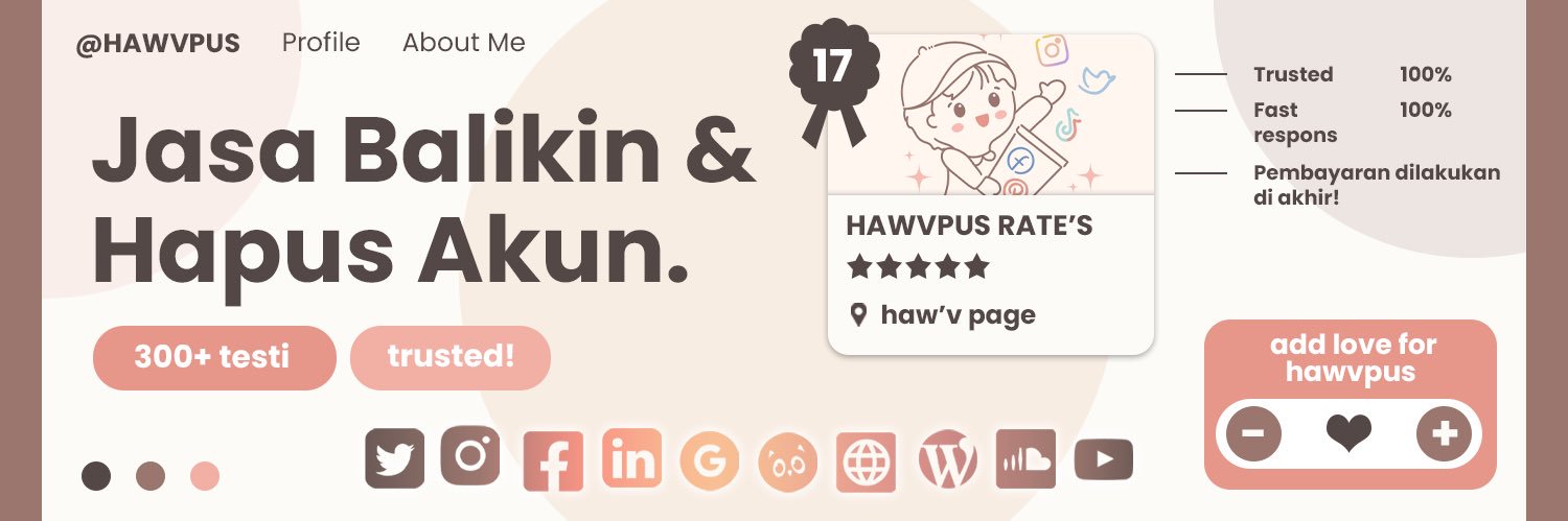 haw | JASA BALIKIN AKUN & HAPUS AKUN banner