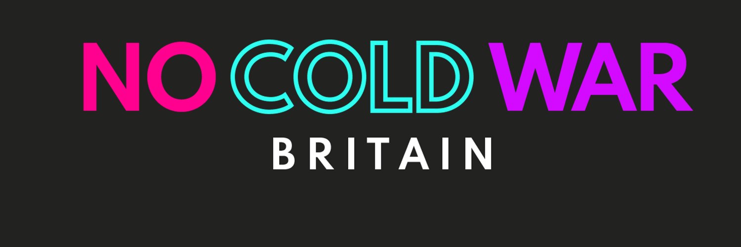 No Cold War Britain banner