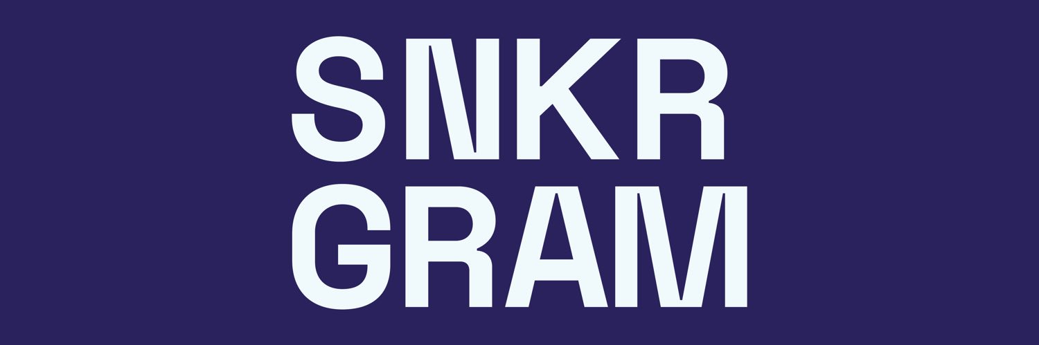 Snkrgram banner