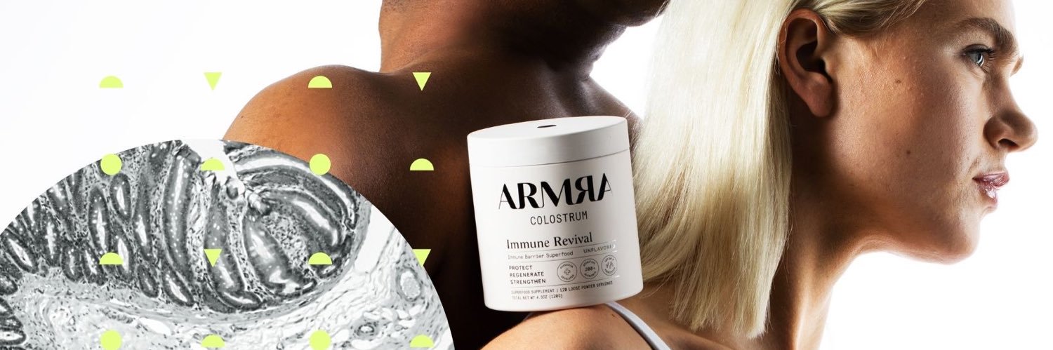 ARMRA Colostrum™'s banner