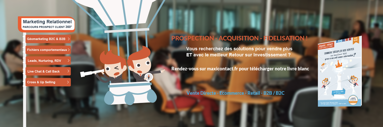 Maxicontact France banner