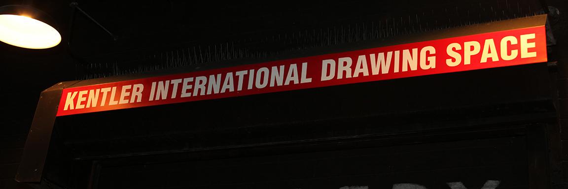 Kentler International Drawing Space banner