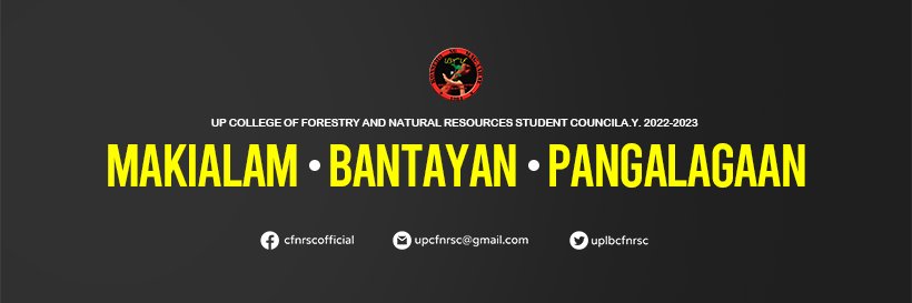 UPLBCFNRSC's profile banner image