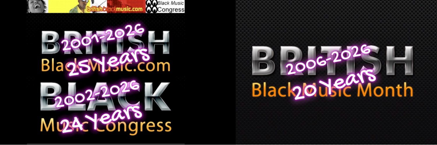 British black music & music industry runnings... banner