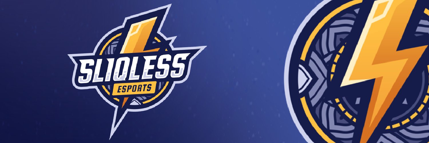 Sliqless Esports banner