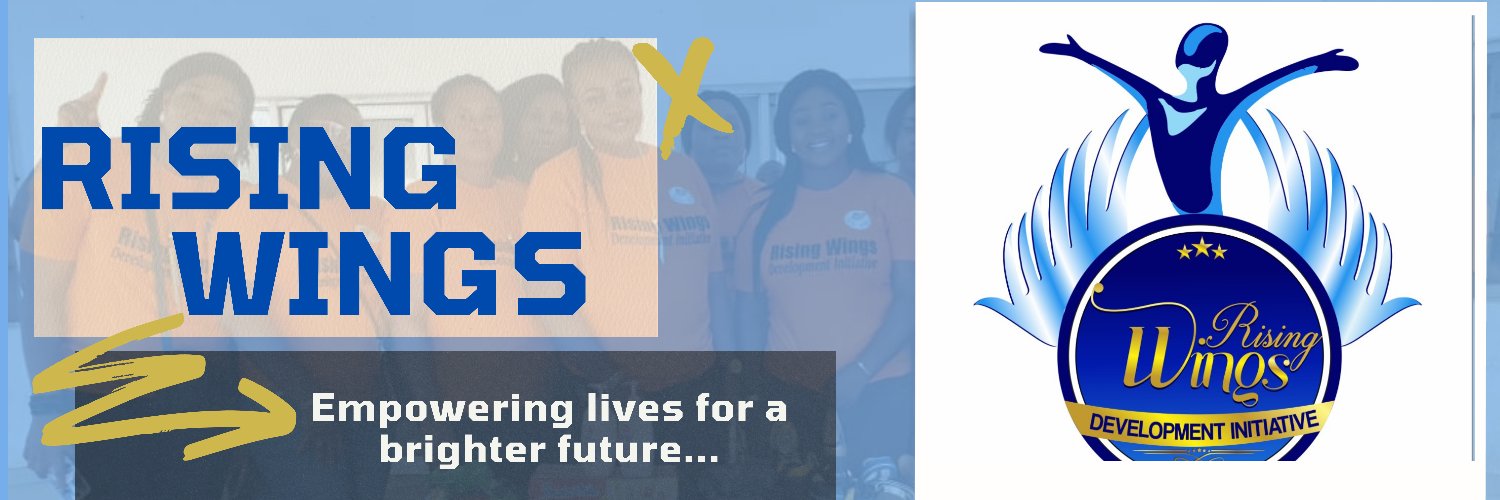 Rising Wings Development Initiative banner