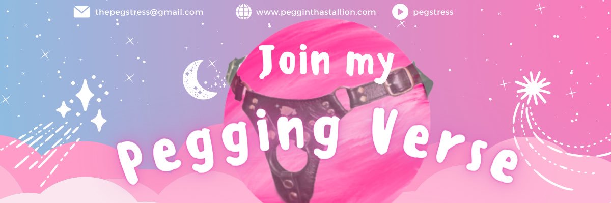 Pegstress™️ PegginThaStallion banner