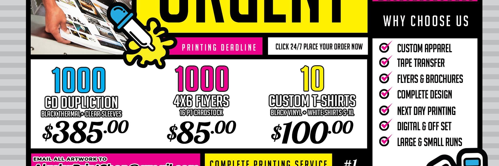 AlaskaPrintShop's profile banner image