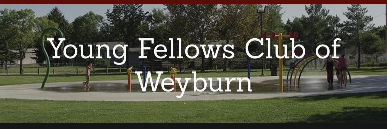 Young Fellows Club of Weyburn banner