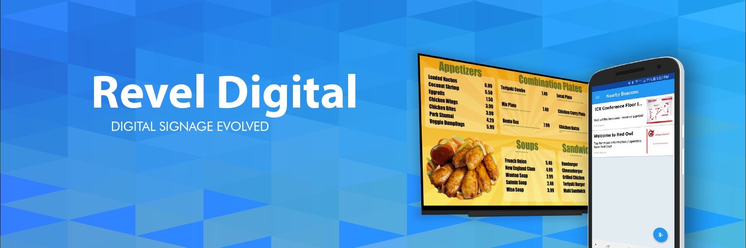 RevelDigital's profile banner image