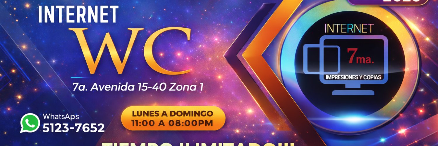 INTERNET 7MA. banner